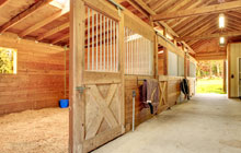 Hinton Cross stable construction leads